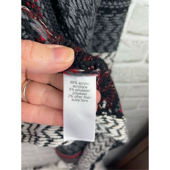 Maurice’s Plus Size Sweater Southwestern Open Front Sz XXL - Picture 5 of 7